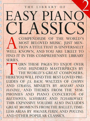 The Library Of Easy Piano Classics 2,New