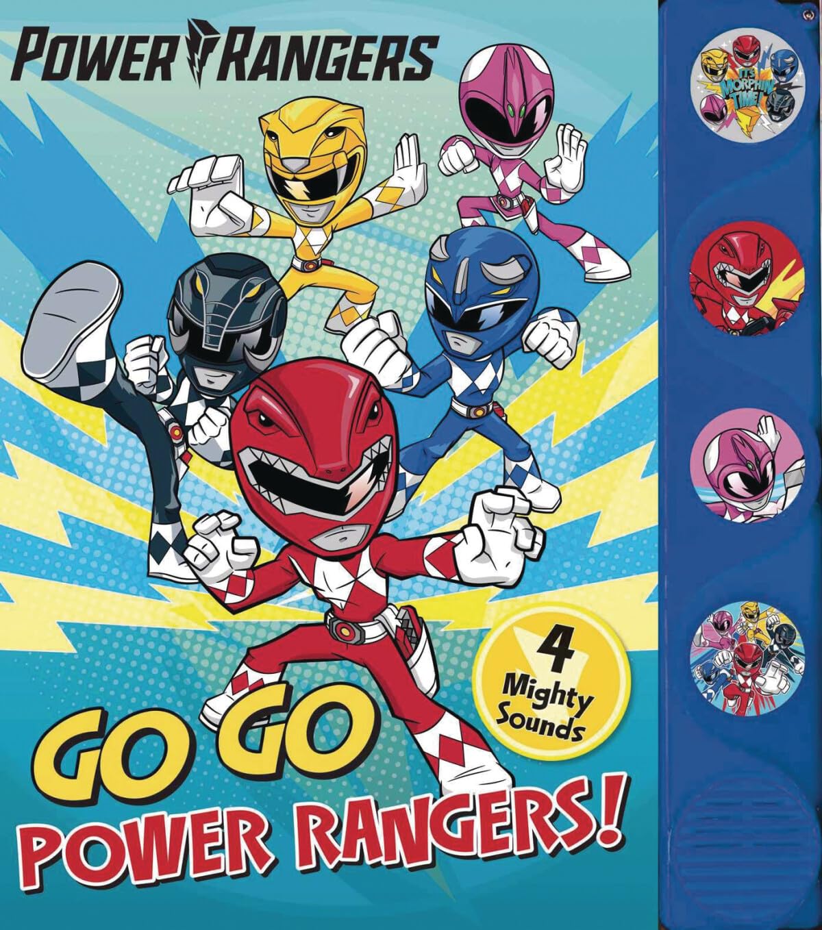 Power Rangers: Go Go Power Rangers! (4Button Sound Books),Used