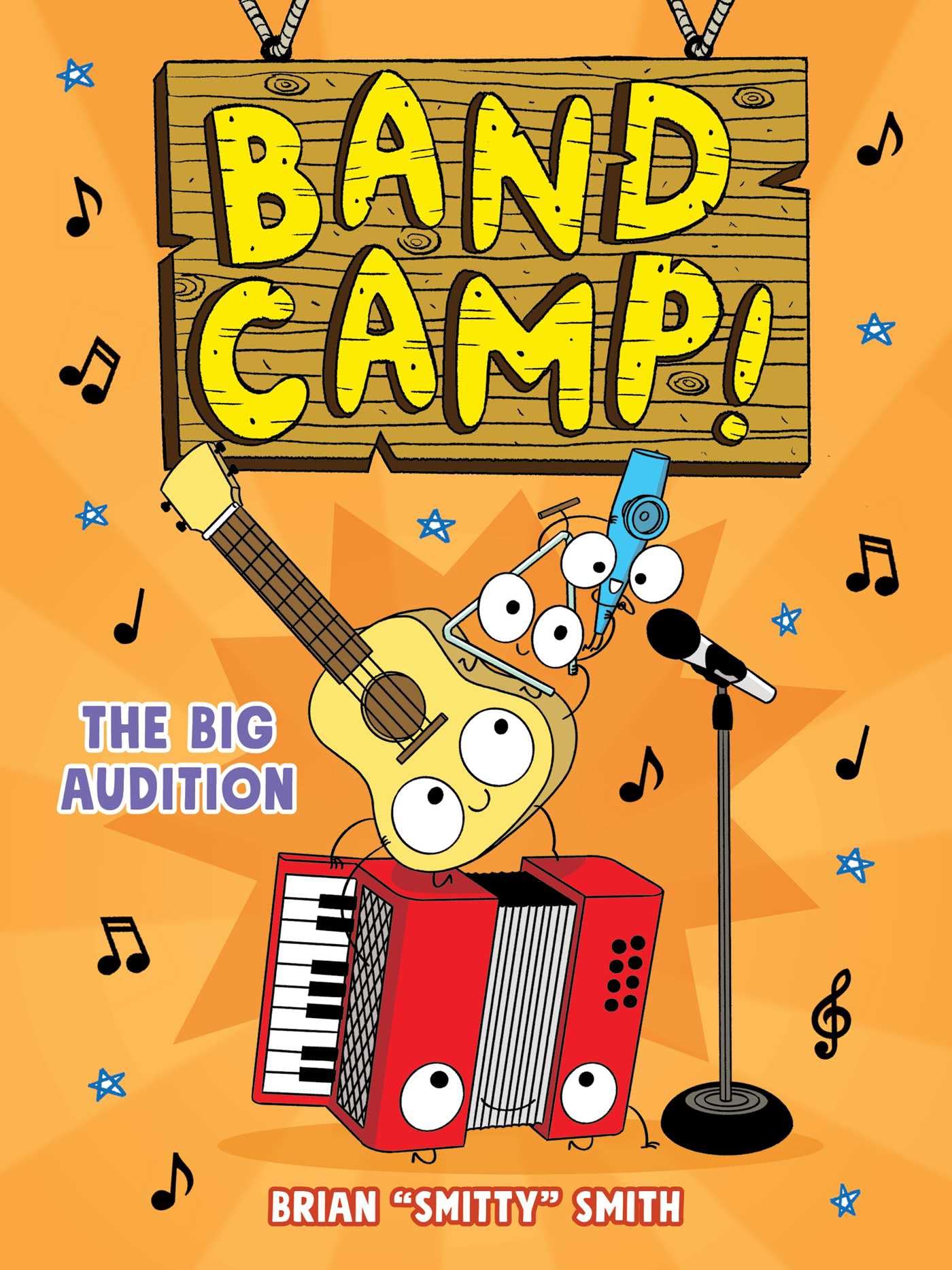 Band Camp! 4: The Big Audition (Band Camp! #4)(A Little Bee Graphic Novel Series For Kids)