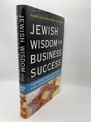 Jewish Wisdom for Business Success: Lessons from the Torah and other Ancient Texts,Used