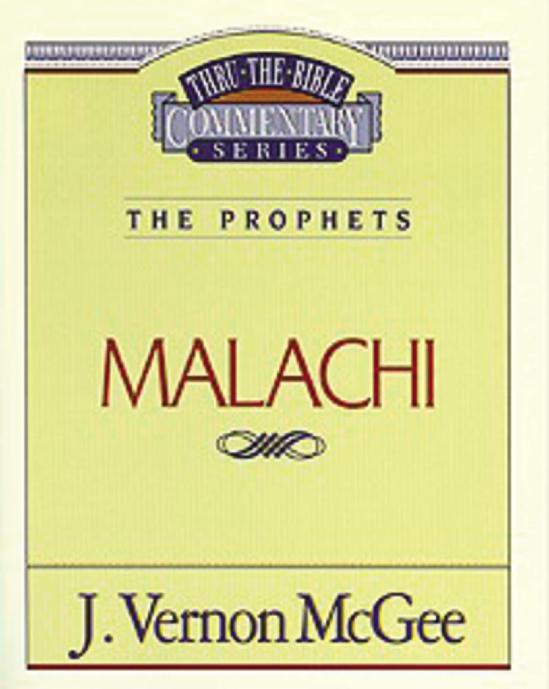 Thru the Bible Vol. 33: The Prophets (Malachi) (33),Used