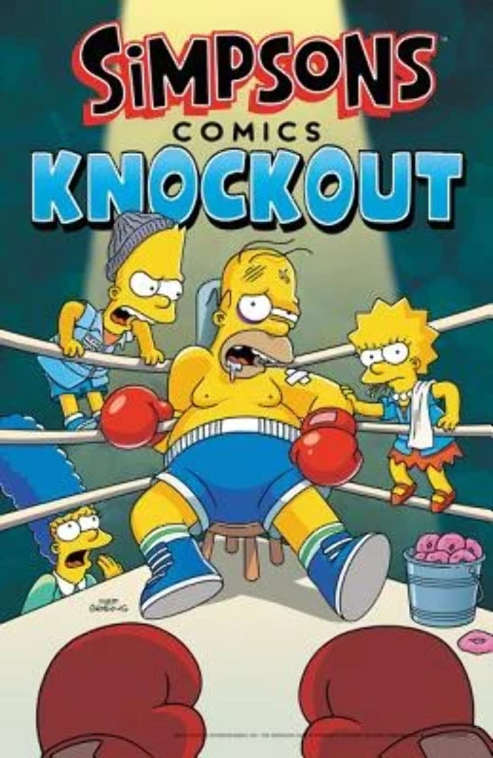Simpsons Comics Knockout,Used