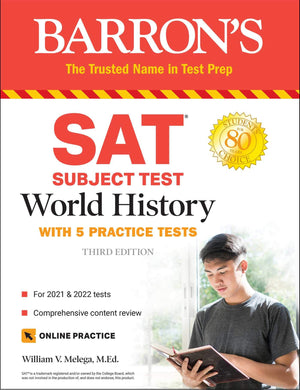 SAT Subject Test World History: with 5 practice tests (Barron's Sat Subject Tests),New