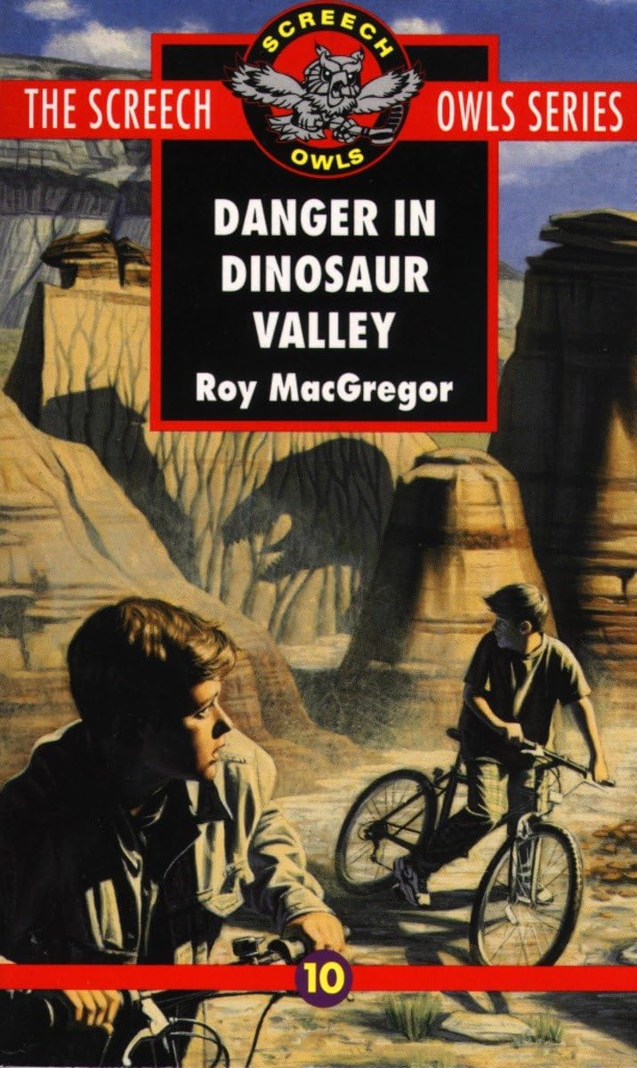 Danger in Dinosaur Valley (Screech Owls Series #10),Used