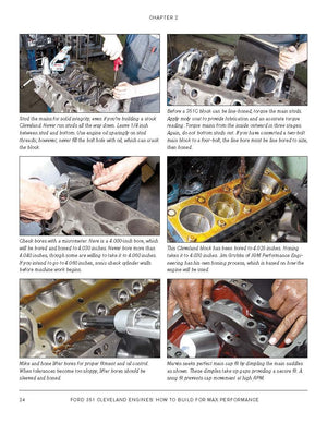 Ford 351 Cleveland Eng: HTB for Max Perf: How to Build for Max Performance,Used