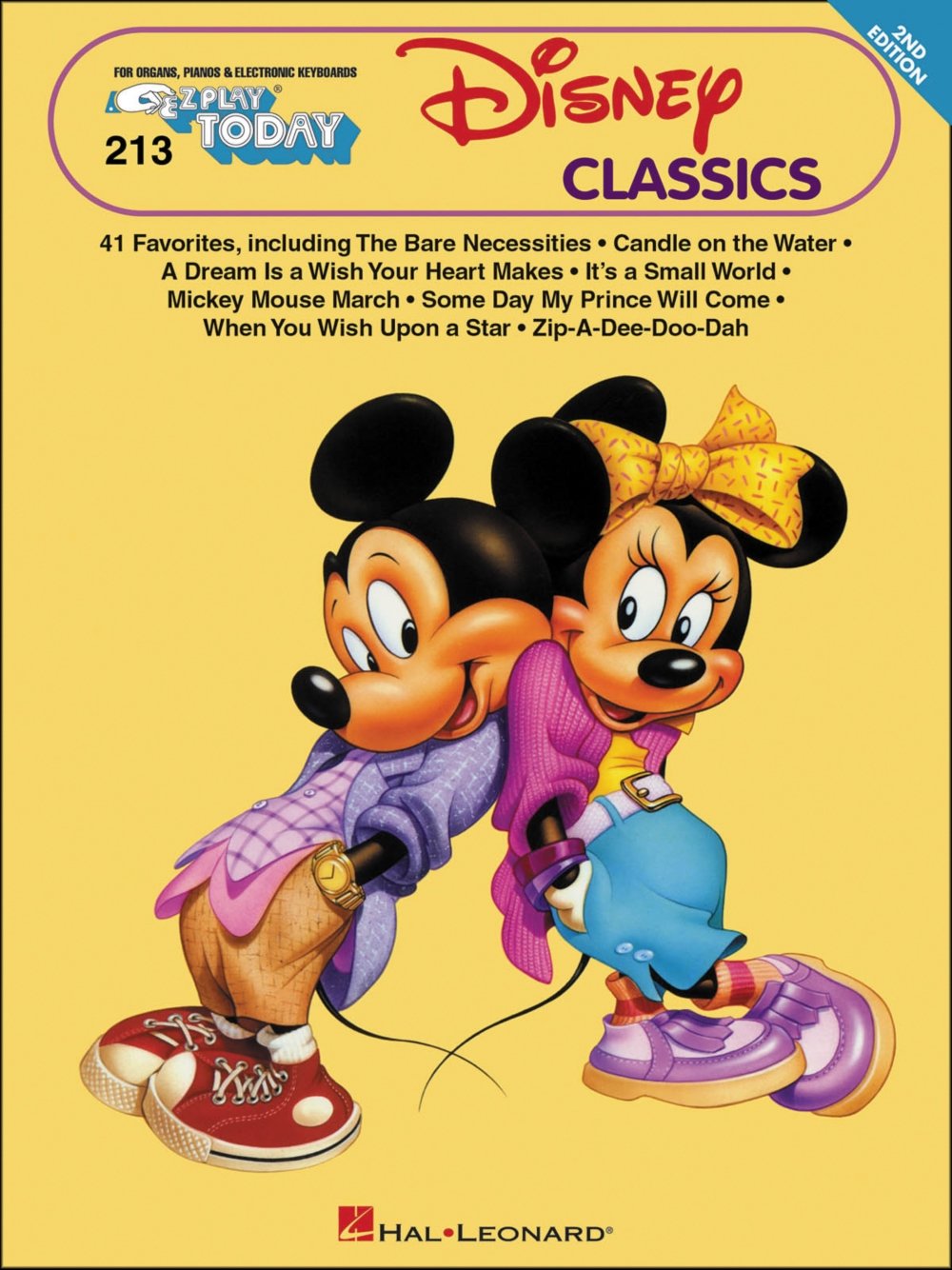 Disney Clasics: EZ Play Today Volume 213 (Big Book of Disney Songs),Used