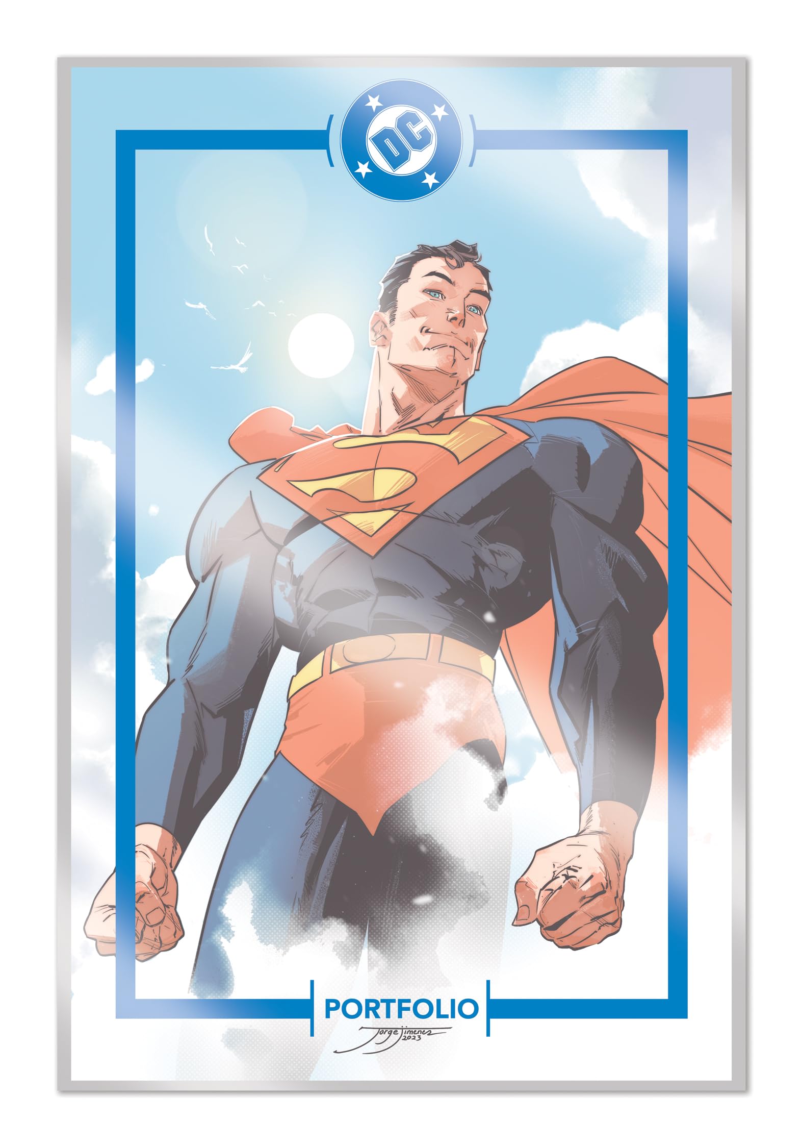 The Dc Portfolio Of Jorge Jimenez  Superman
