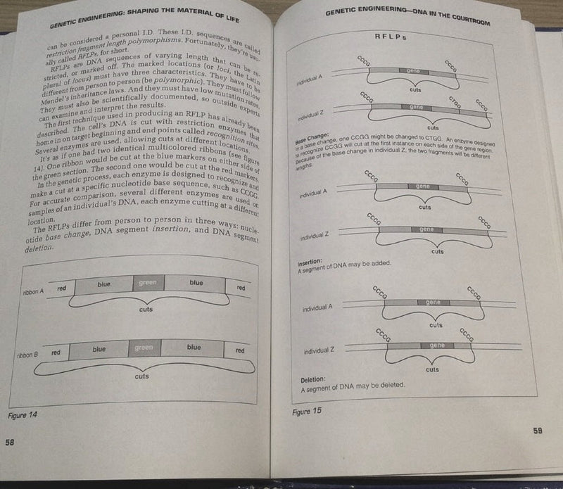 Genetic Engineering: Shaping the Material of Life (Facts on File Science Sourcebooks),Used