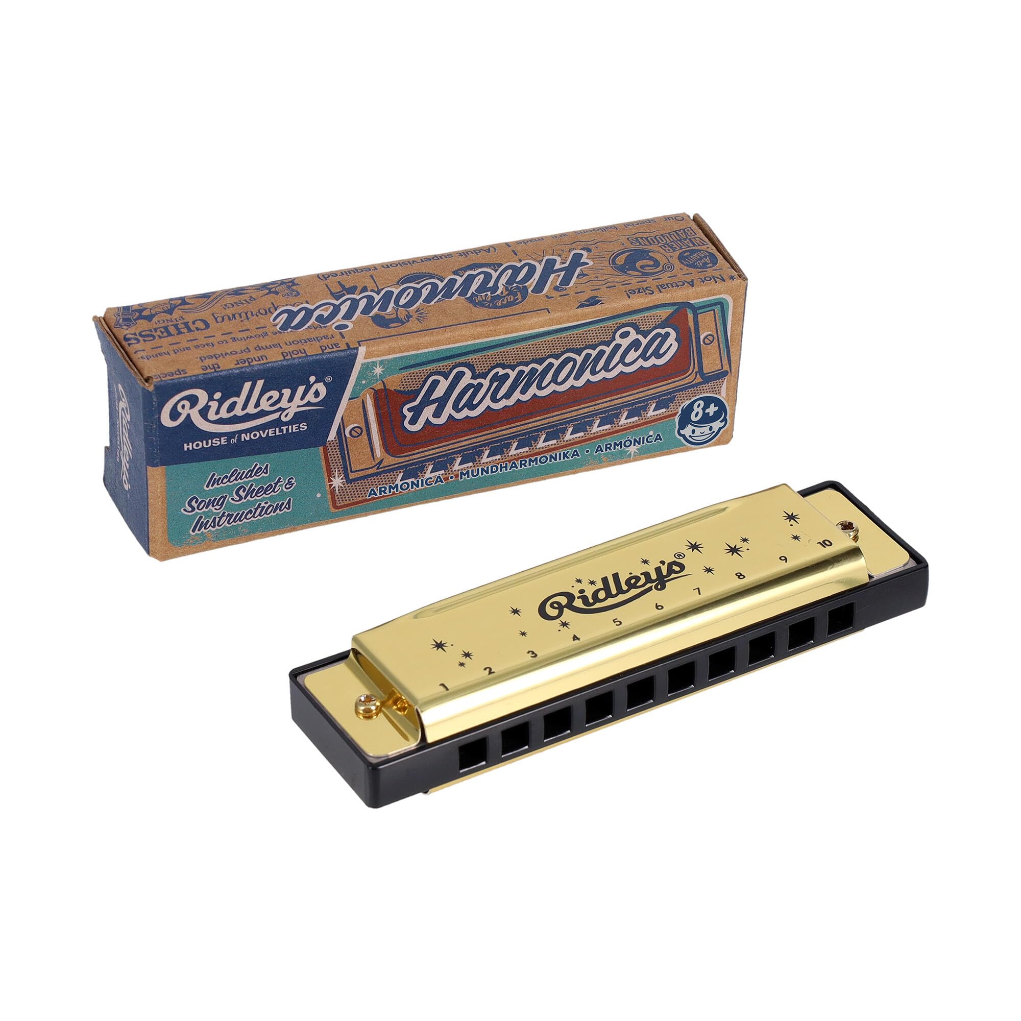 RidleyS House Of Novelties  Harmonica  Classic Musical Instrument