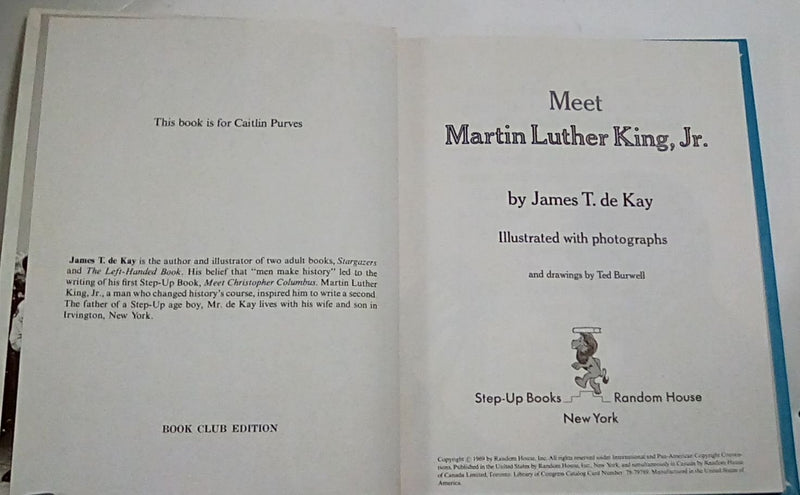 Meet Martin Luther King, Jr. (StepUp Books),Used