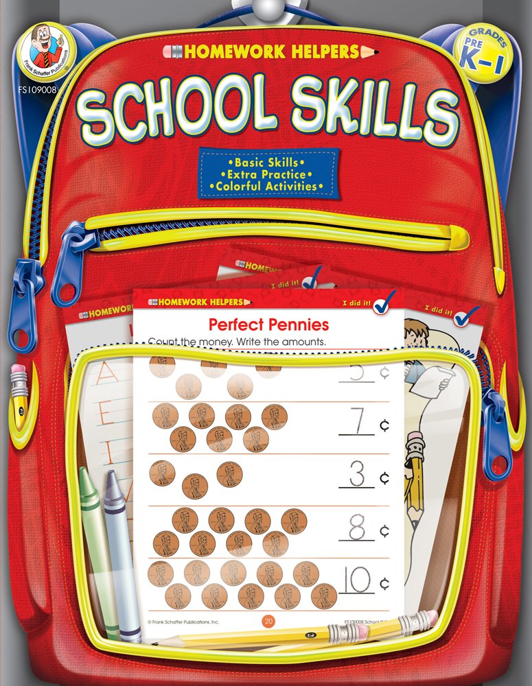School Skills, Grades PK  1 (Homework Helper),Used