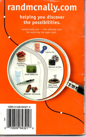 Rand McNally 2001 Pocket Road Atlas,Used