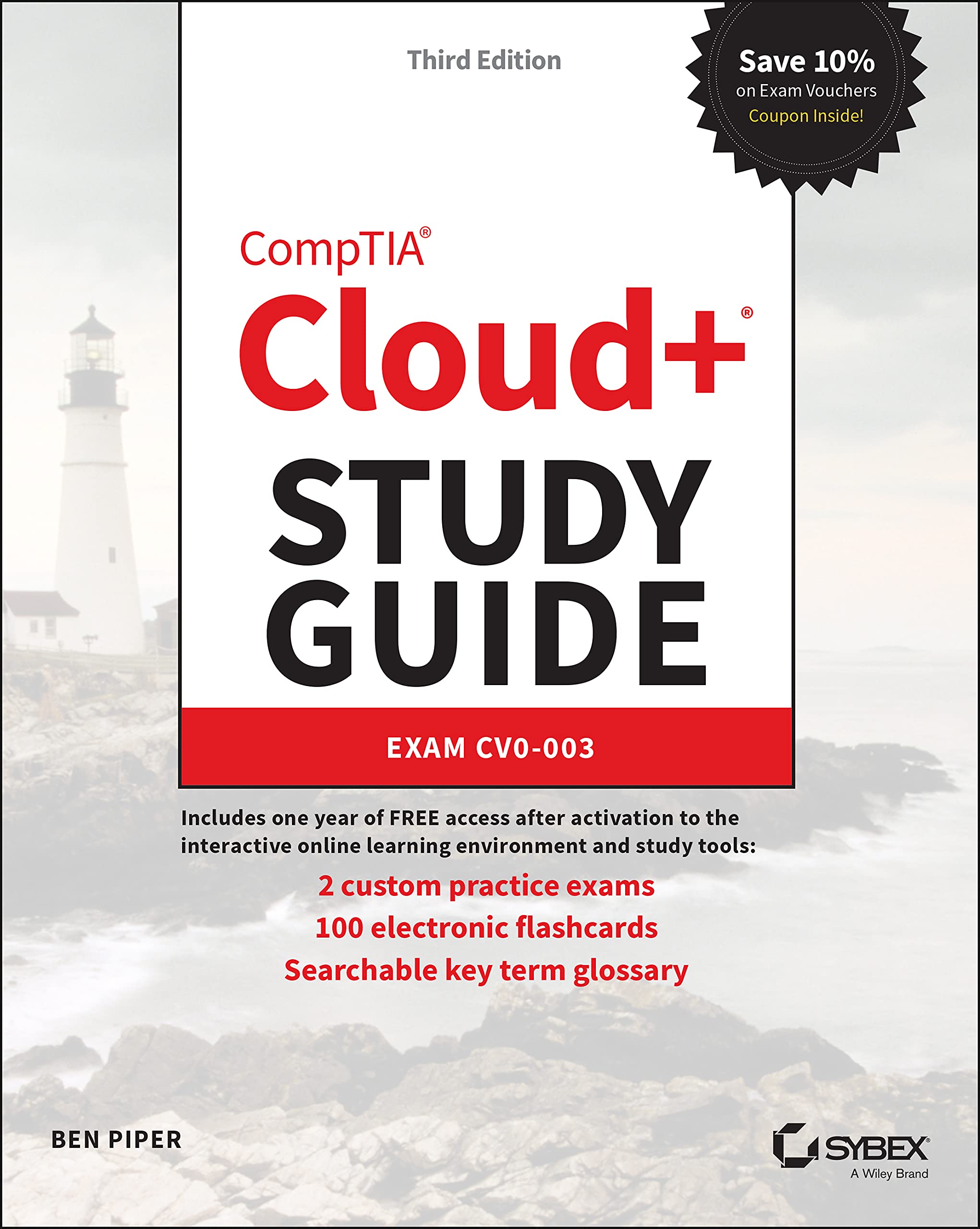 CompTIA Cloud+ Study Guide: Exam CV0003 (Sybex Study Guide),Used