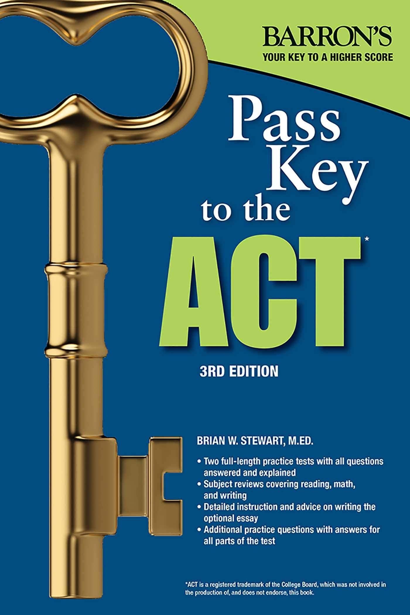 Pass Key to the ACT (Barron's ACT Prep),Used