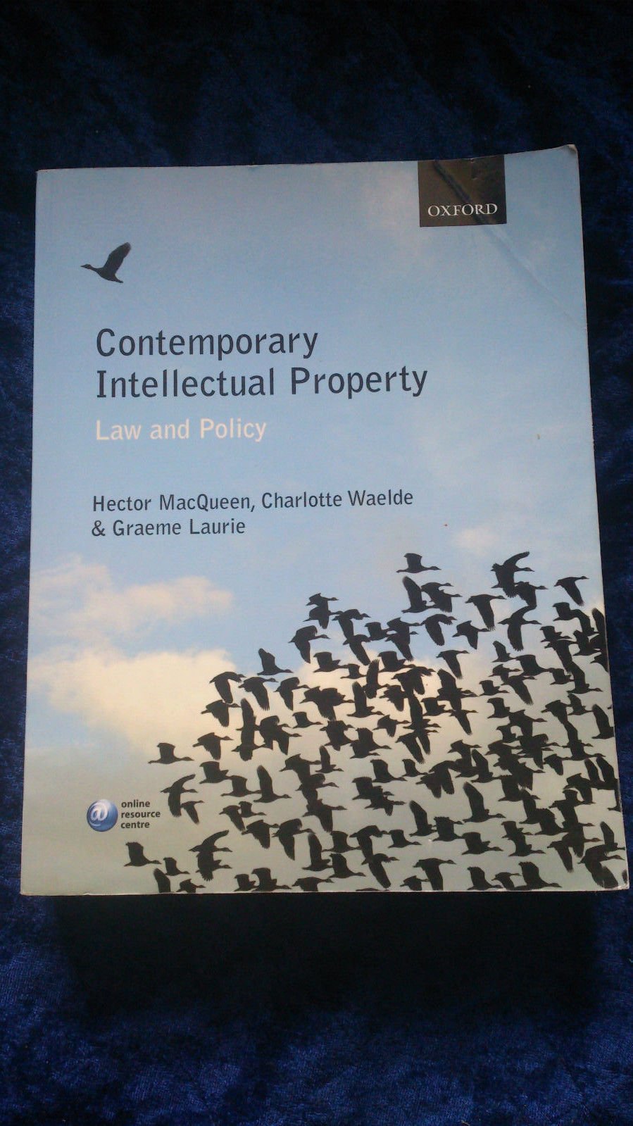 Textbook on Intellectual Property,Used