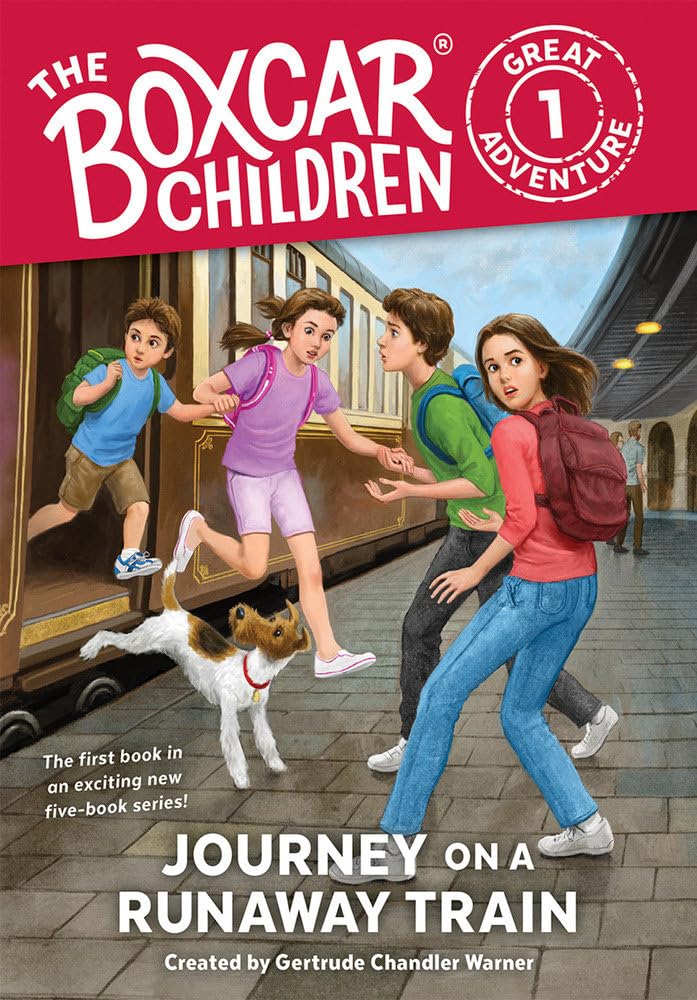 Journey On A Runaway Train (The Boxcar Children Great Adventure),Used