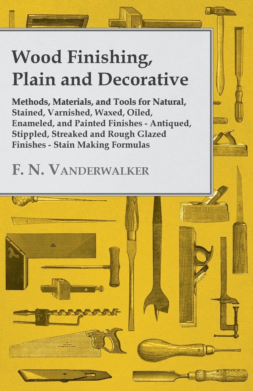Wood Finishing, Plain And Decorative,Used
