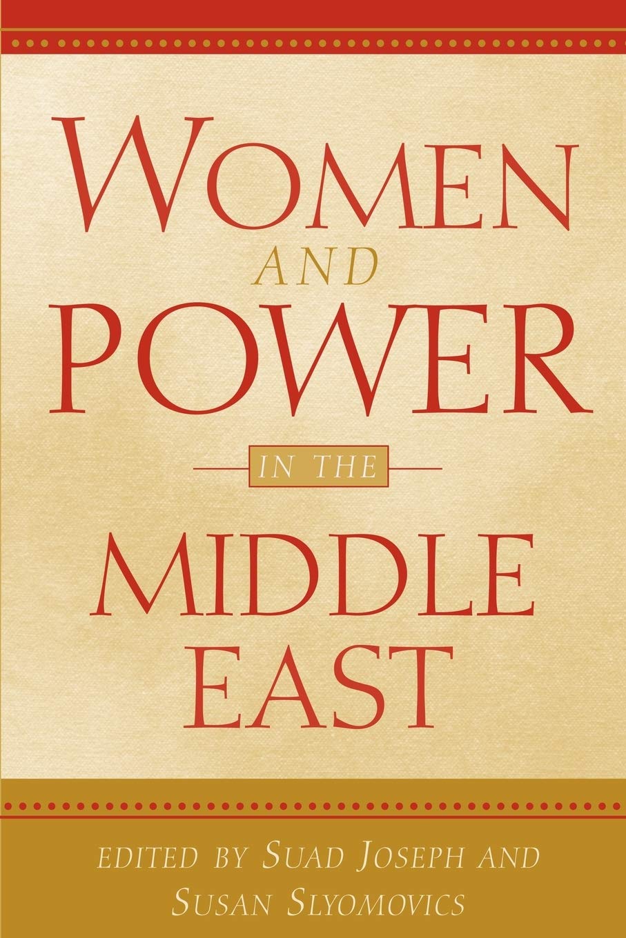 Women And Power In The Middle East,Used