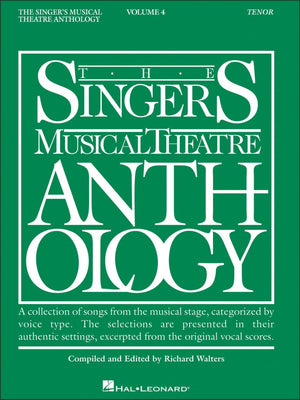 The Singer's Musical Theatre Anthology, Vol. 4: Tenor,Used
