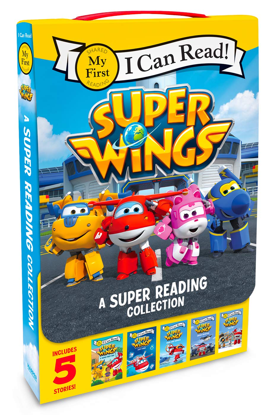 Super Wings: A Super Reading Collection: Cold Feet, A Super First Day, Lost Stars, Shark Surf Surprise, Airport Adventure (My Fi