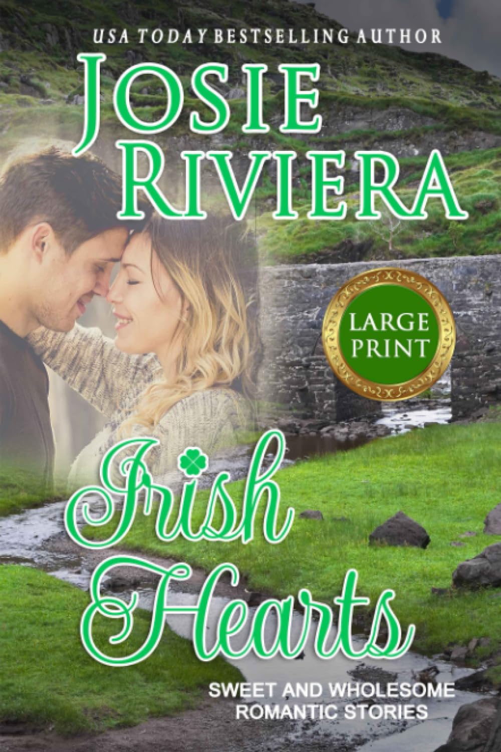 Irish Hearts: Large Print Edition,Used
