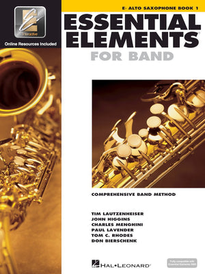 Essential Elements Band with EEi: Eb Alto Saxophone, Book 1,Used