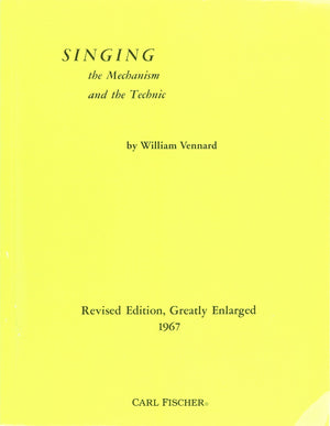 O4685  Singing  The Mechanism and the Technic,Used