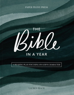 The Bible in a Year: A Guided Bible Study Reading Plan to Read the Bible in 52 Weeks (Premium Hardcover Keepsake Edition),New