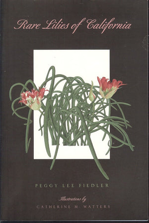 Rare Lilies of California,Used