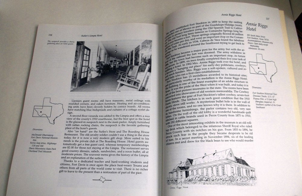 Guide to Historic Texas Inns and Hotels,Used