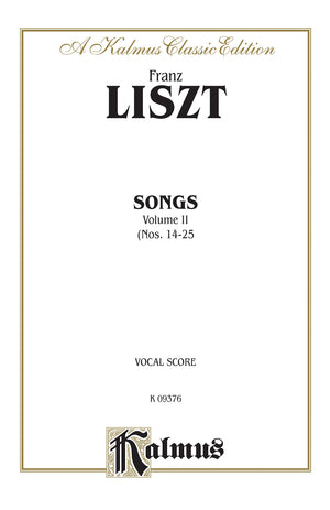 Songs, Vol. ll (Kalmus Edition) (German Edition),Used