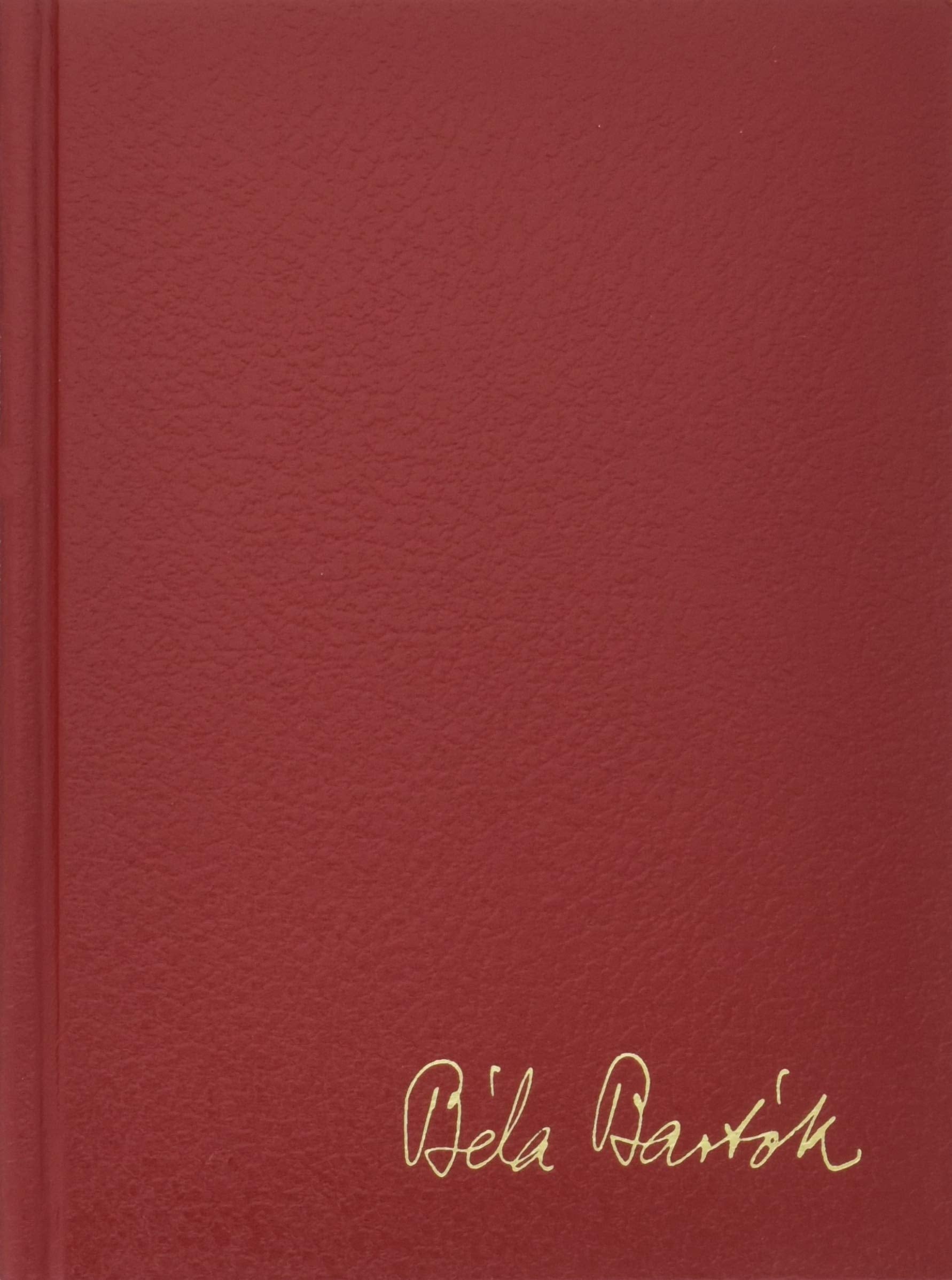 The String Quartets of Bela Bartok (Complete): Study Score
