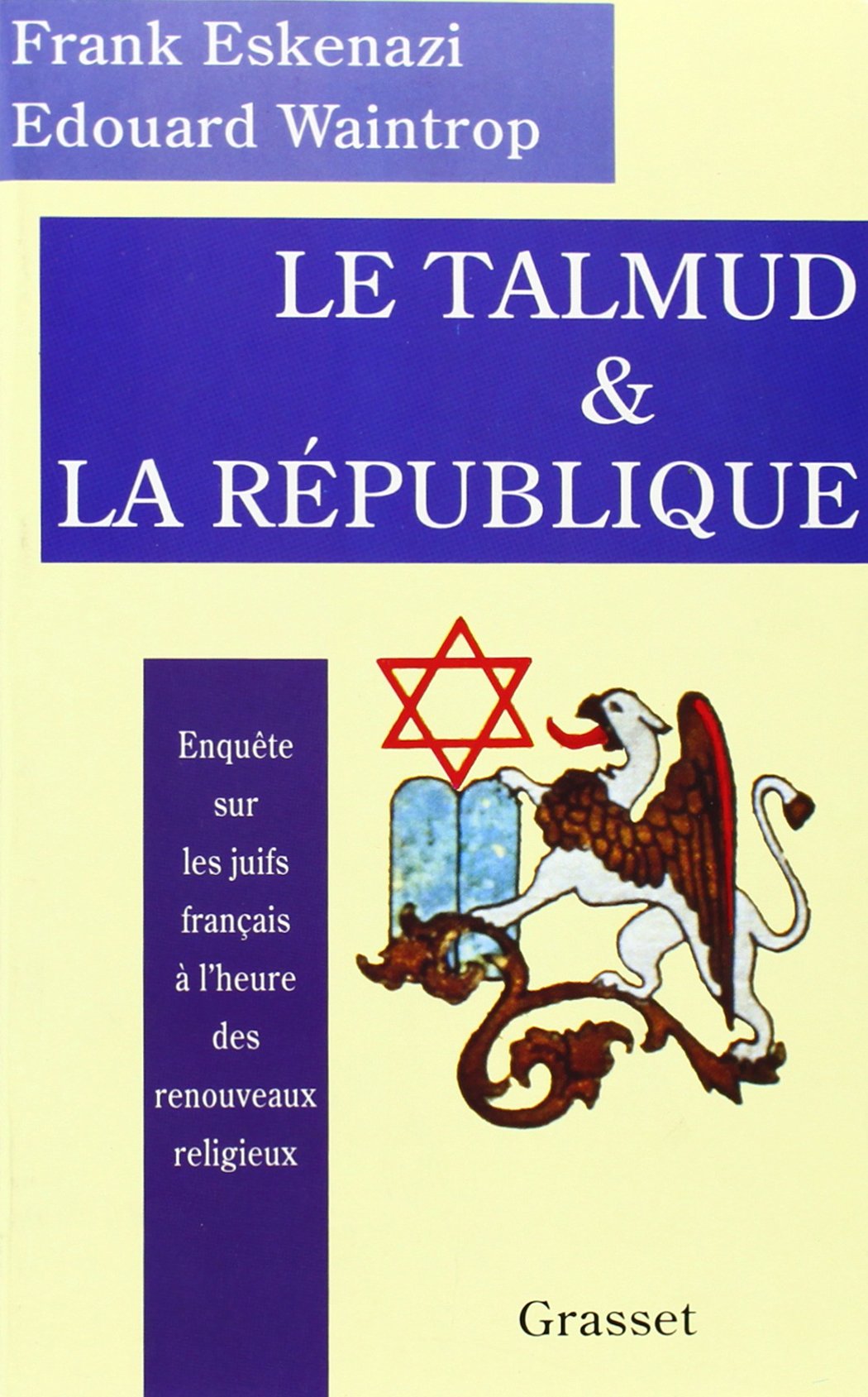 Le Talmud et la Rpublique,Used