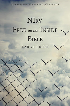 NIrV, Free on the Inside Bible, Large Print, Paperback,Used