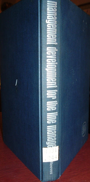 Management development for the line manager,Used