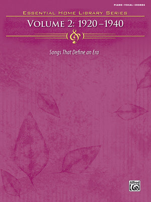 19201940 (Essential Home Library Series, Vol 2),Used