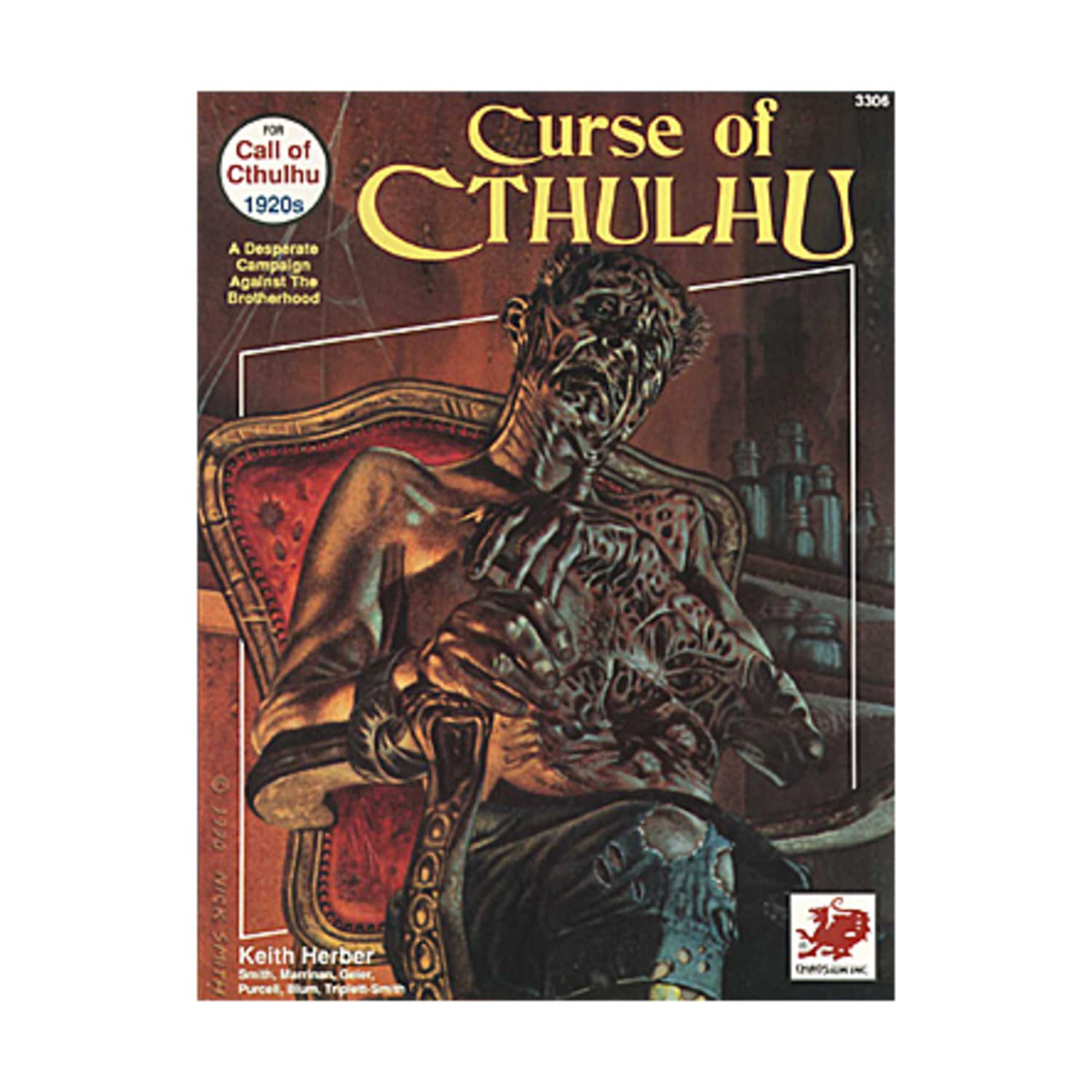 Curse Of Cthulhu: A Campaign Of Desperate Struggle Against The Brotherhood (Call Of Cthulhu 1920S, No. 3306)