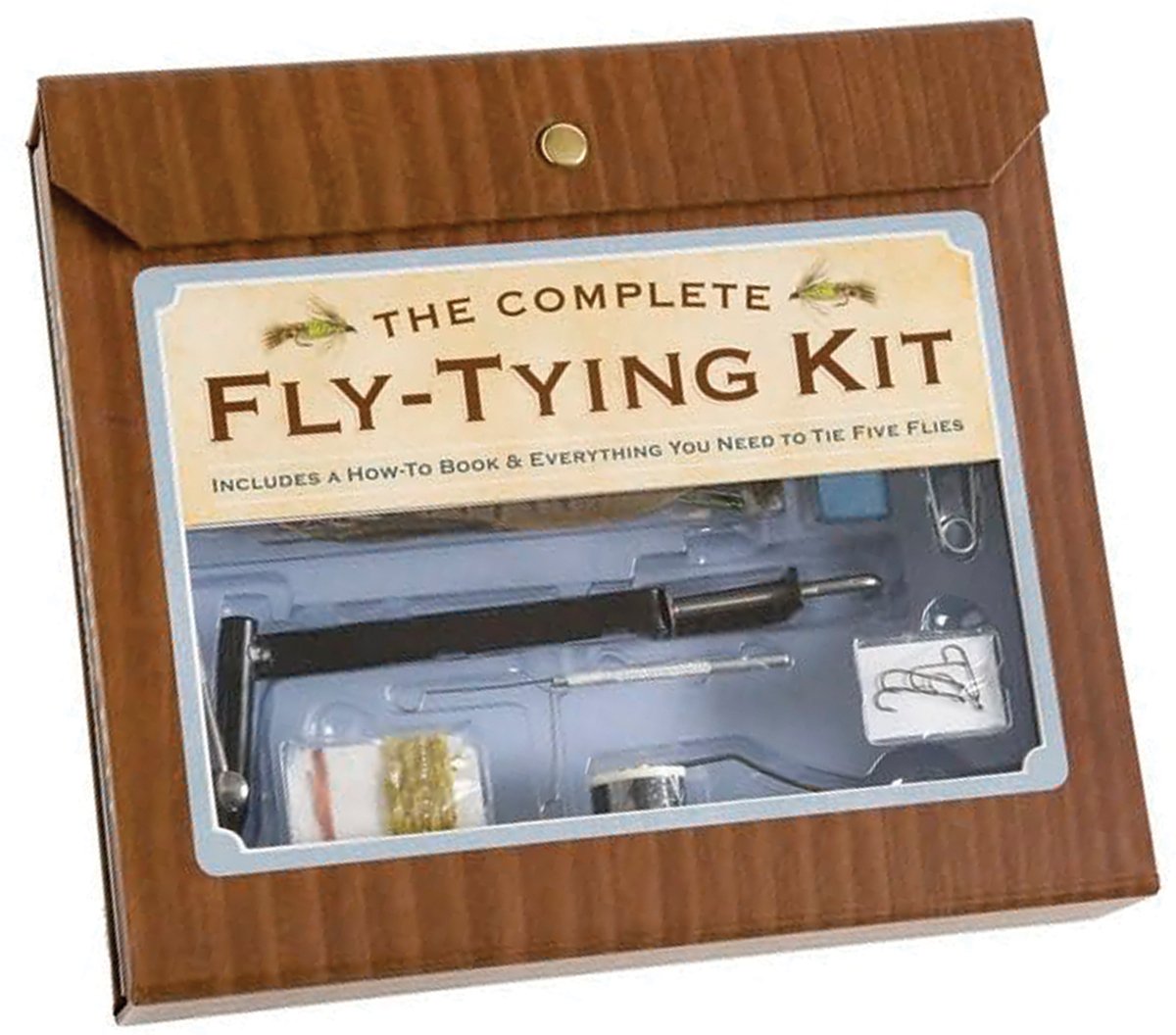 The Complete Flytying Kit: Includes A Howto Book & Everything You Need To Tie Five Flies