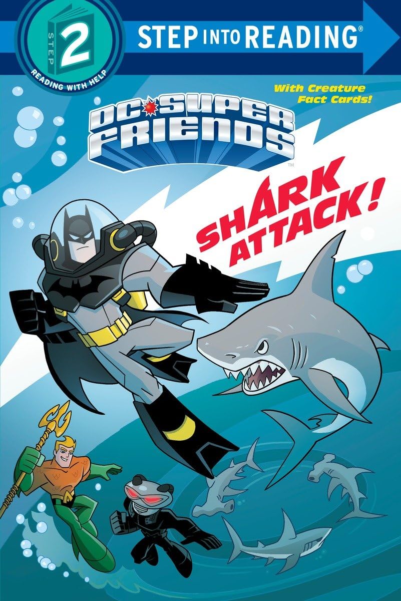Shark Attack! (DC Super Friends) (Step into Reading),Used