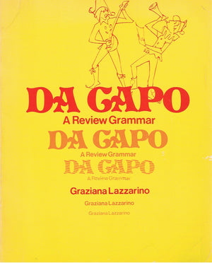 Da Capo: A Review Of Grammar (English And Italian Edition),Used
