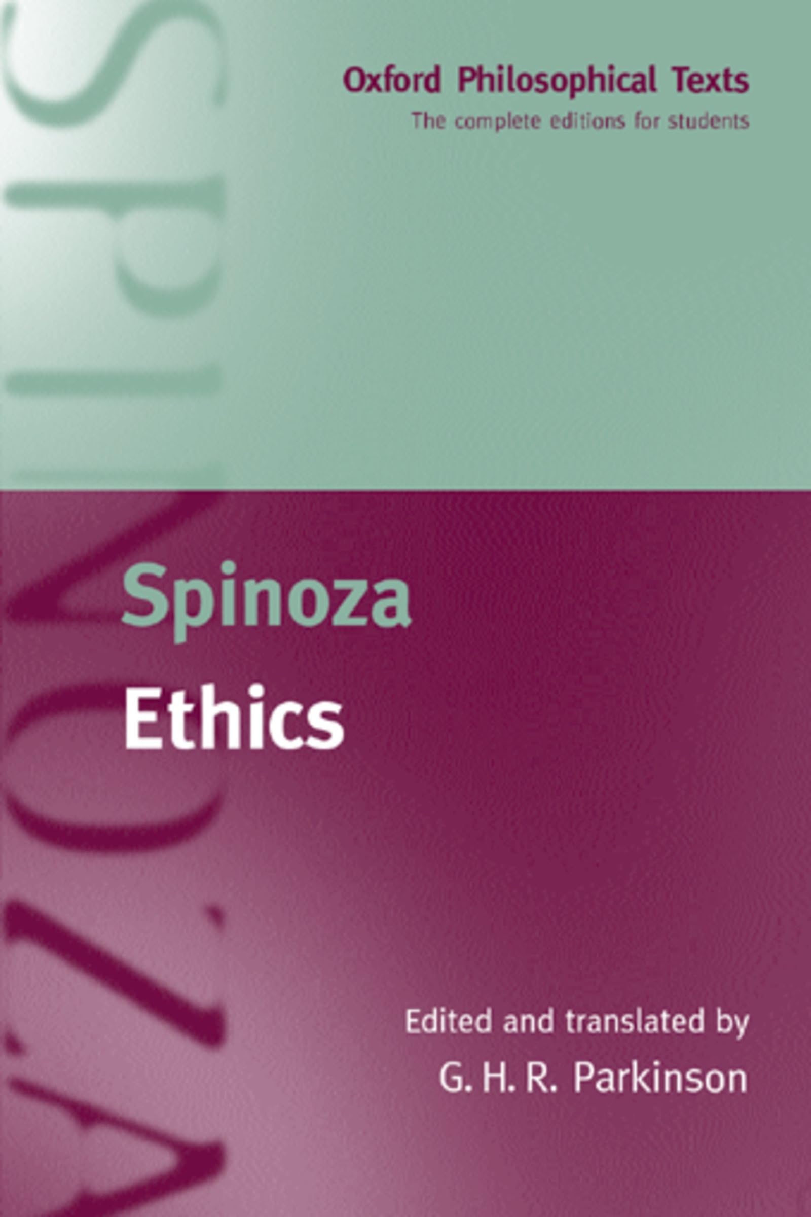 Ethics (Oxford Philosophical Texts),Used