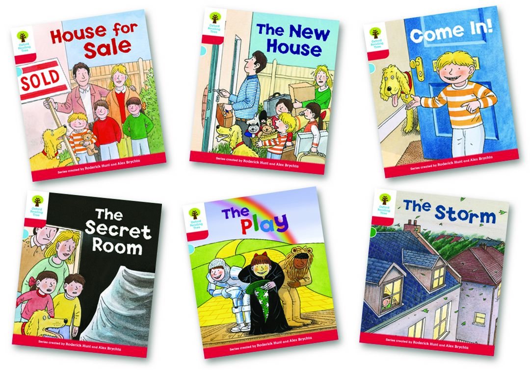 Oxford Reading Tree Biff, Chip and Kipper Level 4. Stories: Mixed Pack of 6,Used