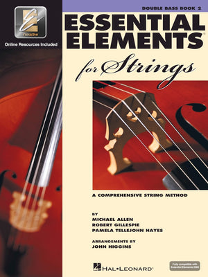 Essential Elements For Strings  Book 2  Double Bass Method With Eei  Beginner To Intermediate Bass Sheet Music And Online Audio
