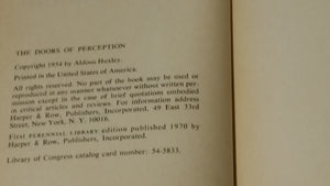 The Doors Of Perception,Used