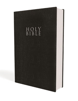 NIV, Gift and Award Bible, LeatherLook, Black, Red Letter, Comfort Print,New