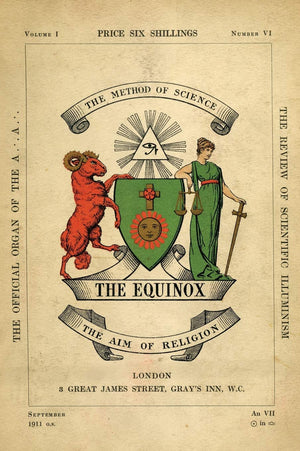 The Equinox: Keep Silence Edition, Vol. 1, No. 6,Used