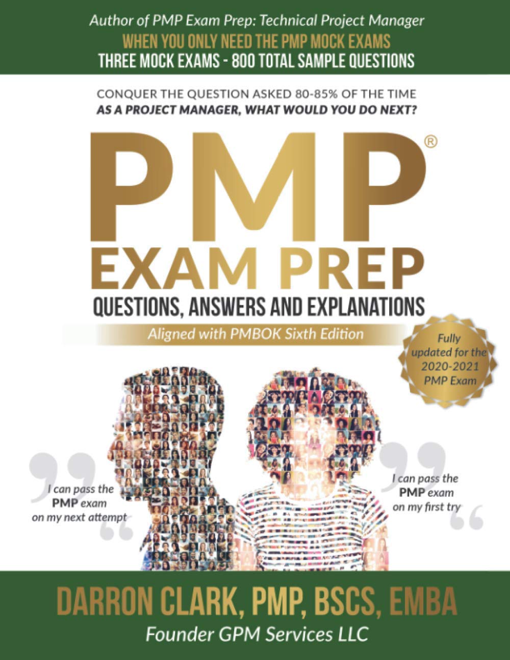 PMP Questions, Answers and Explanations Updated for 20202021 Exam,Used