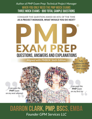 PMP Questions, Answers and Explanations Updated for 20202021 Exam,Used