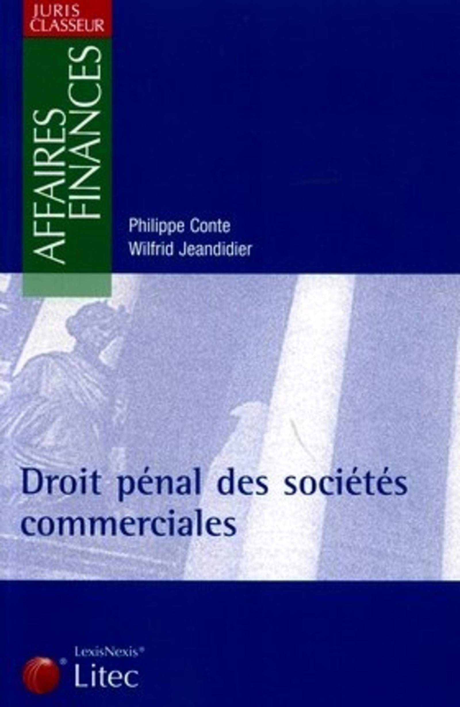 Droit pnal des socits commerciales,Used