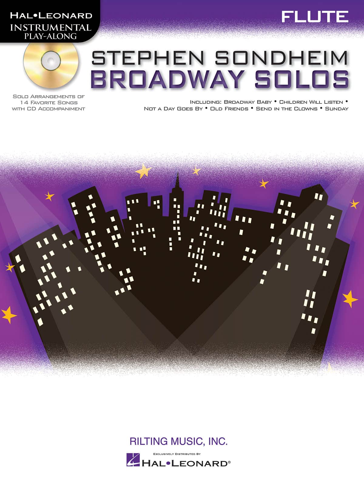 Stephen Sondheim  Broadway Solos: Flute (Hal Leonard Instrumental Playalong),Used